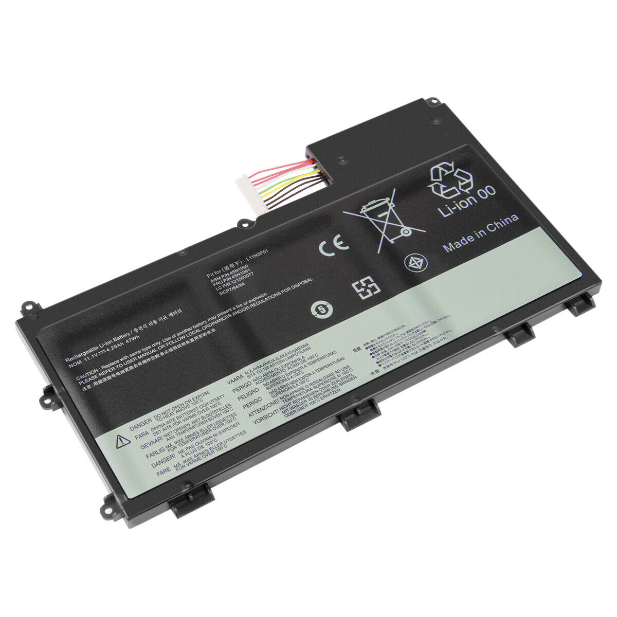 Akku für 4250mAh Lenovo ThinkPad T430U Ultrabook L11S3P51(compatible)