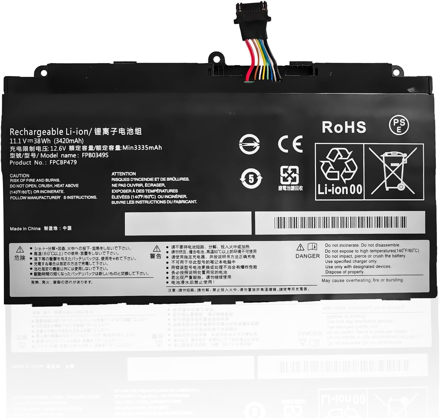 FPCBP479 FPB0326S FPB0349S FUJITSU Stylistic Q616 Q665 Q738 Q739 CP690859 akku (Ersatz) (Bild für) FPCBP479 FPB0326S FPB0349S FUJITSU Stylistic Q616 Q665 Q738 Q739 CP690859 akku (Ersatz)
