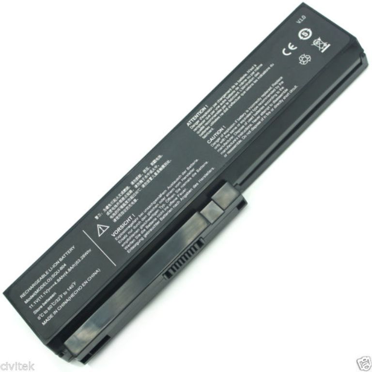 Akku für LG R410 R510 SQU-807 SQU-804 SW8-3S4400-B1B1 3UR18650-2-T0188(compatible)