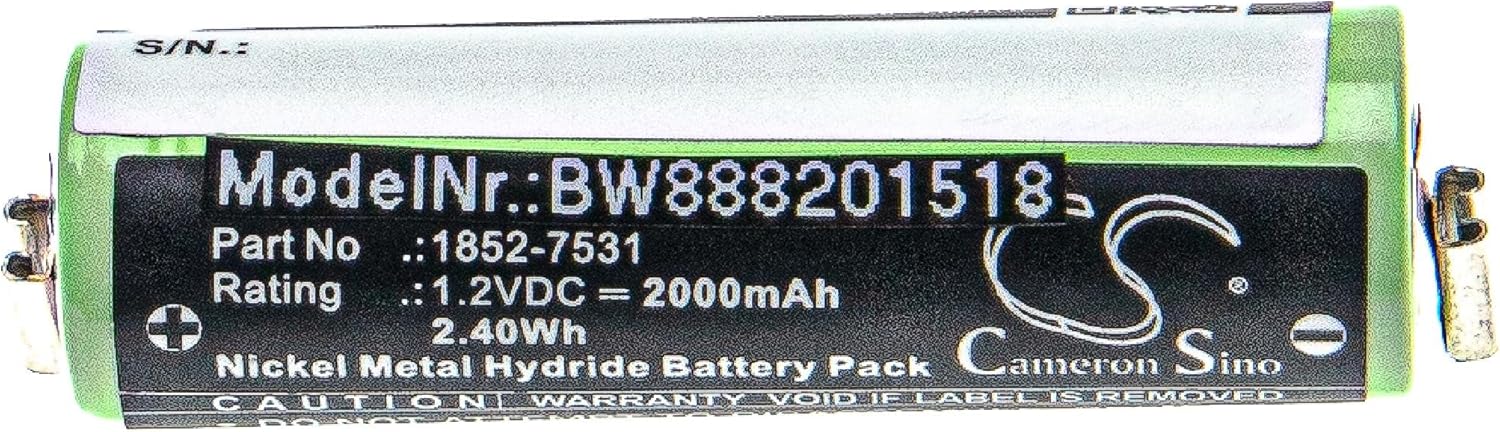 Akku für Moser ChroMini 1591, 1591B, 1591Q Razor Hair Trimmer (Ersatz)