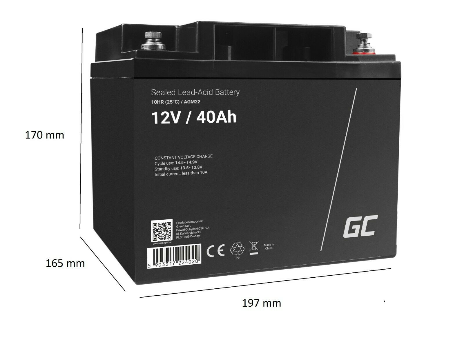 Blei Akku AGM GEL 12V /1.2Ah, 2,3Ah, 3,3Ah, 4.5Ah, 7Ah, 9Ah,20Ah,26Ah,40Ah,75Ah,100Ah for UPS ,USV