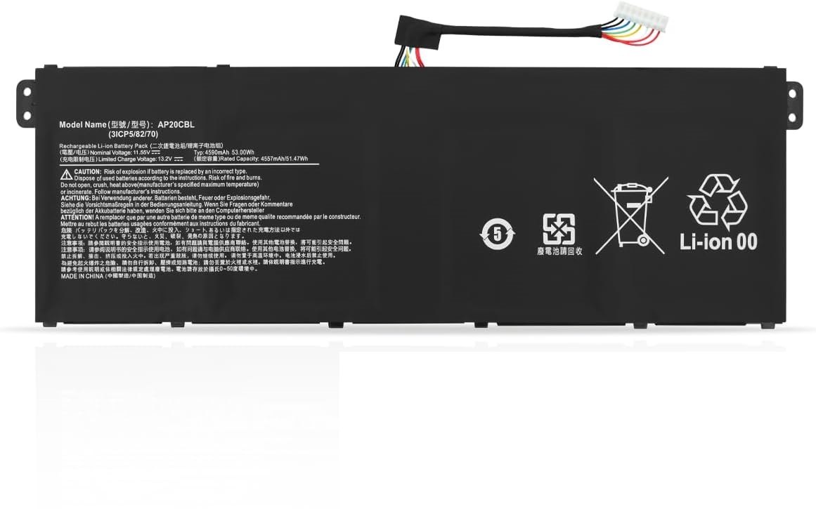 Akku für AP20CBL Acer Vero AV15-511 TravelMate P2 214-41-G3 TMP214-41-G3 Spin B3 (Ersatz)