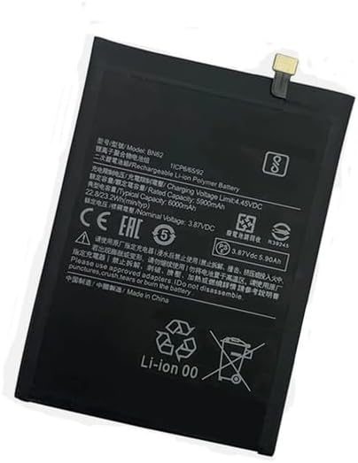 Akku für BN62 Xiaomi Pocophone Poco M3 Redmi 9T Xiaomi Redmi Note 9 (4G)(Ersatz)