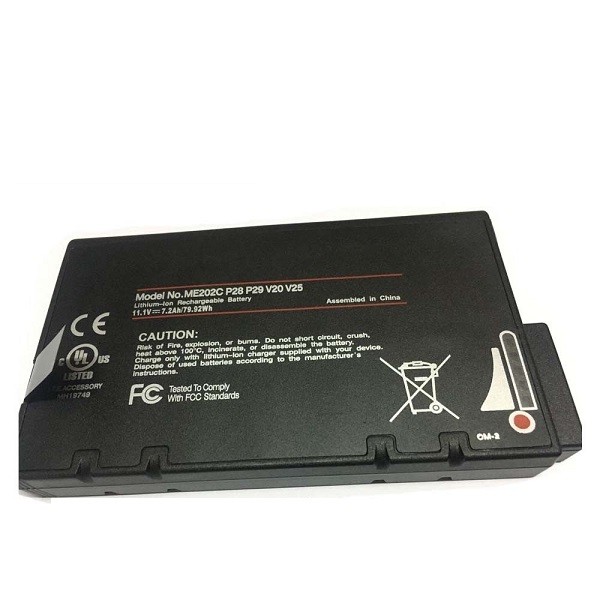 Akku für BP-LP2900/33-01PI Getac S400 DR202S RS2020 LI202S V200(compatible)