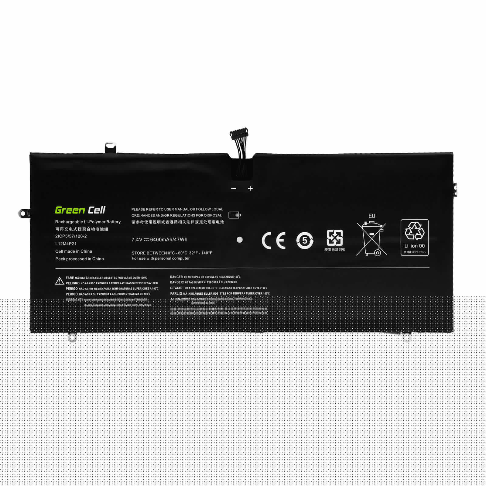 Akku für L12M4P21 Yoga 2 Pro 13 Y50-70AS-ISE 21CP5/57/128-2(Ersatz)