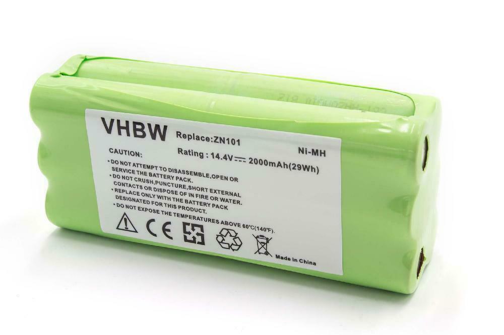 Batterie 14.4V 2000mAh Dirt Devil Libero M606, Spider M607(Ersatz)