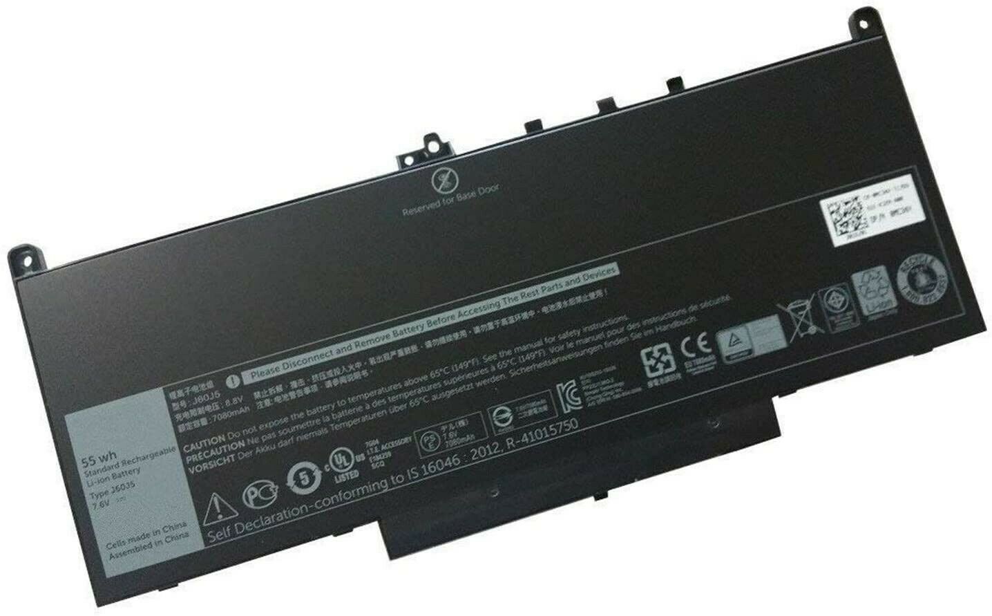 Akku für Dell Latitude E7270,E7470 0MC34Y 242WD J60J5 MC34Y(Ersatz)