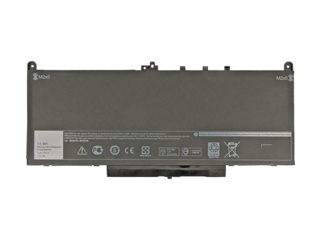 Akku für Dell Latitude E7270,E7470 0MC34Y 242WD J60J5 MC34Y(Ersatz)