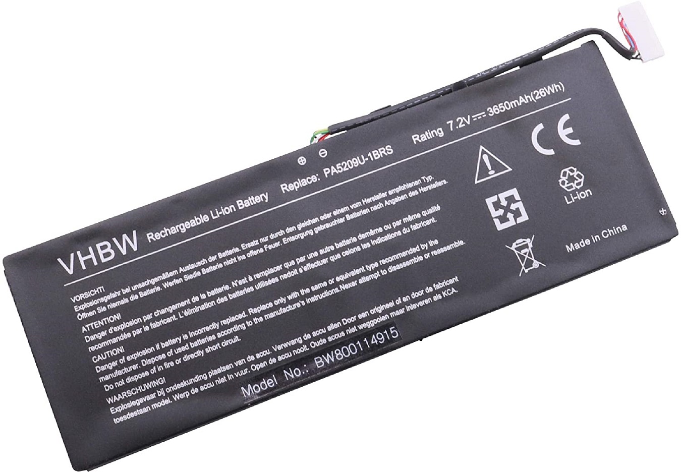 Akku für TOSHIBA Satellite Radius 11 L10W-C-10F L10W-C-10G L10W-C-10H(Ersatz)