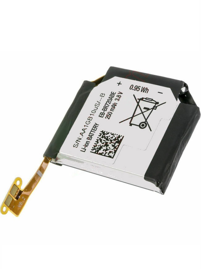 Akku für SAMSUNG GEAR S2 SM-R720,GEAR S2 CLASSIC SM-R732 EB-BR720ABE 250mA(Ersatz)