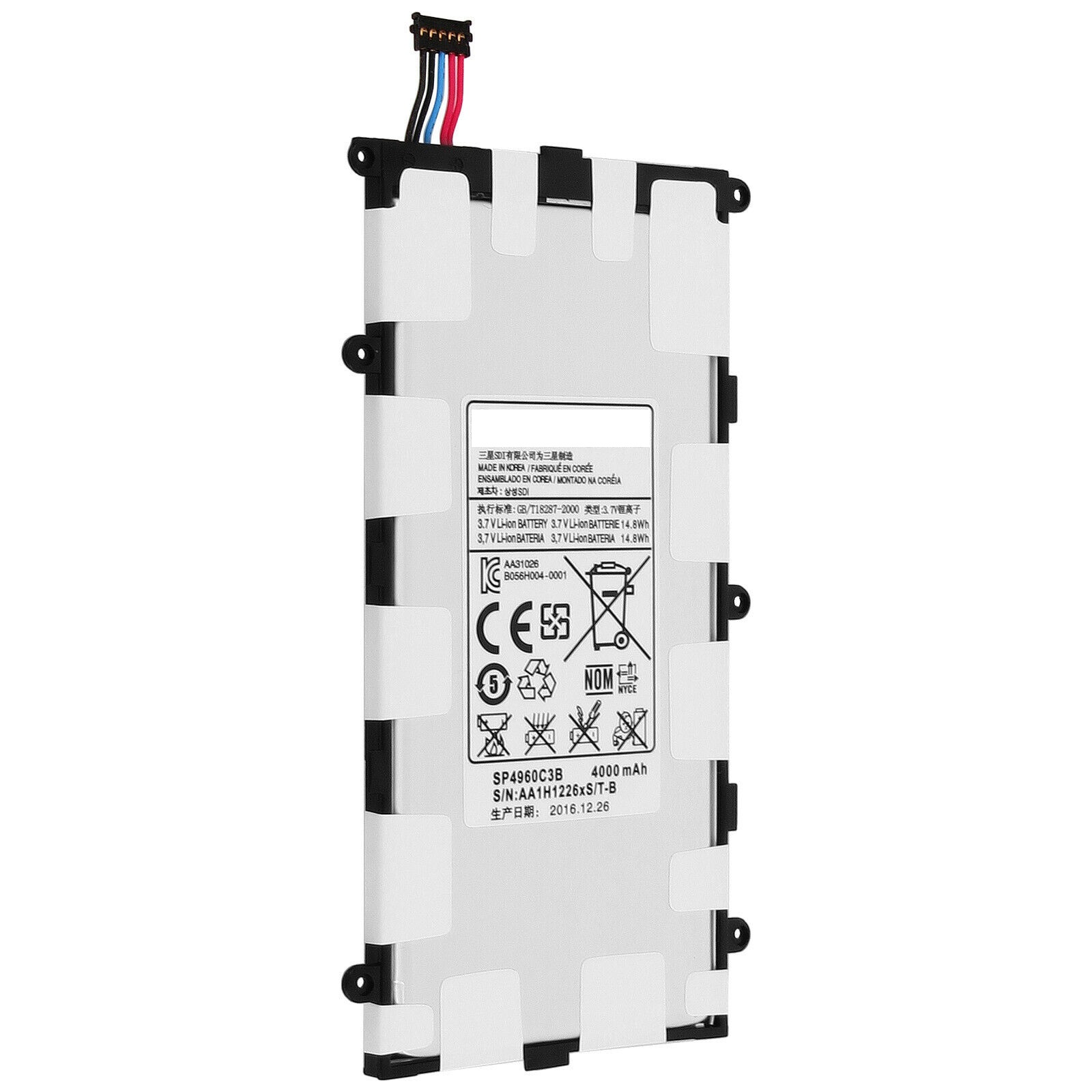 Akku für SP4960C3B Samsung Galaxy Tab 2 7.0 Inch WiFi MX70 P3100 F5189(Ersatz)