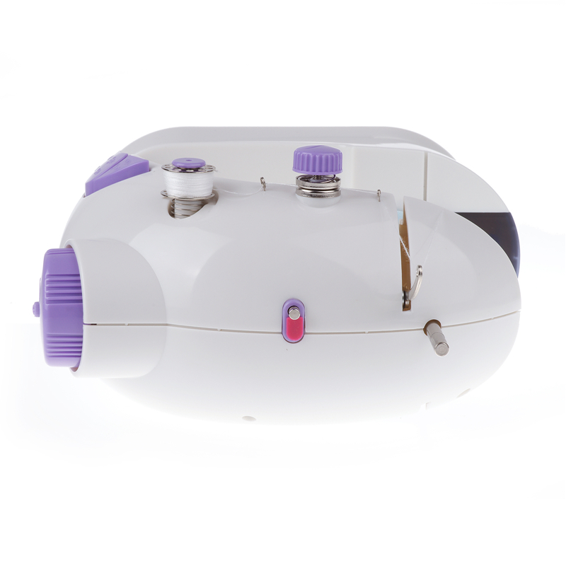 Mini Haushalt Nähmaschine Handnähmaschine Reisenähmaschine mit Lichter