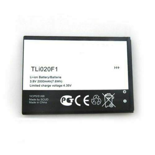 Akku für ALCATEL TLi020F1 ONE TOUCH OT-7040 OT- 7041 2000mAh(compatible)