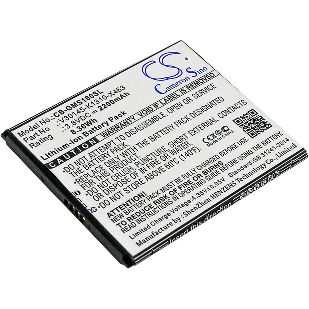 Akku für 3,8V Li-Ion Gigaset GS160 GS170 -V30145-K1310-X463-2200mAh(Ersatz)