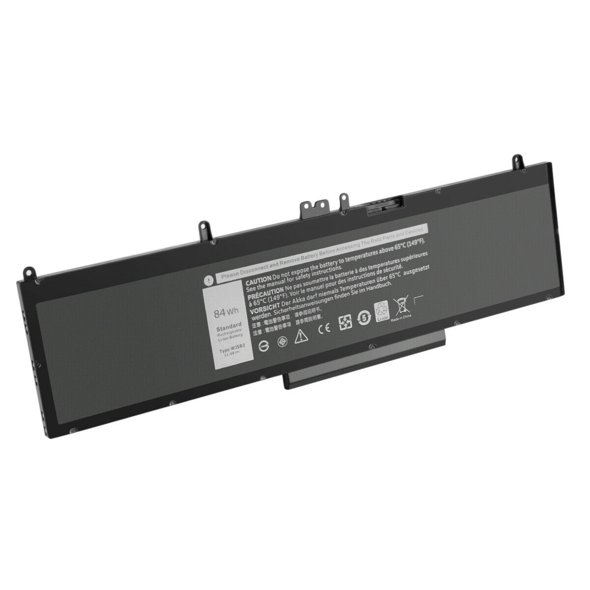 Akku für 11.4V 451-BBTX FN7FY WJ5R2 4F5YV Dell Latitude E5570 Precision 15 M3510(Ersatz)