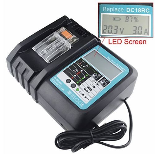 Chargeur Li-ion 18V for Makita BL1830 Makita DC18RC(Ersatz)